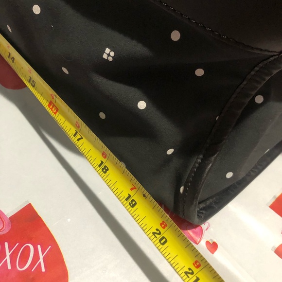 Large Kate Spade Polka Dot Travel Bag 
20 inches long  x 12 inches height - Picture 4 of 10